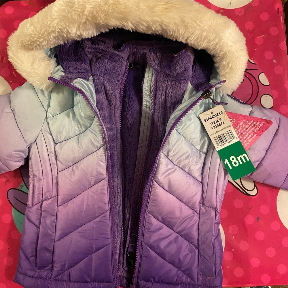 New Snozu toddler jacket